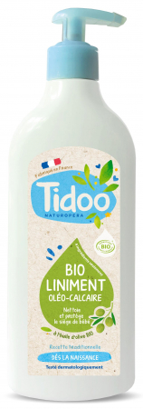 Protejare, curatare si hidratare - Unguent BIO pentru curatare, hidratare si protejare zona scutec bebe(format mare) Tidoo