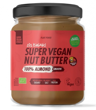 Lichidari - Pasta Super Vegan BIO fina din migdale, fara zahar Iswari