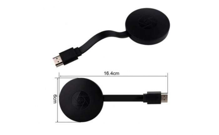 Chrome-cast media player HDMI, transmisie dispozitiv mobil, TV Andoid, IOS, Windows in HDMI prin wifi [7]