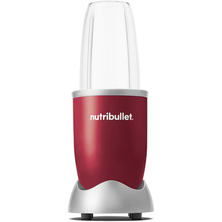 Blender Nutribullet® Original, 600 W, 1 viteza, cupa 0.5l, cupa inalta 0.7l, Rosu [3]