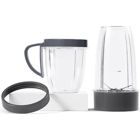 Blender Nutribullet® Original, 600 W, 1 viteza, cupa 0.5l, cupa inalta 0.7l, Rosu [4]
