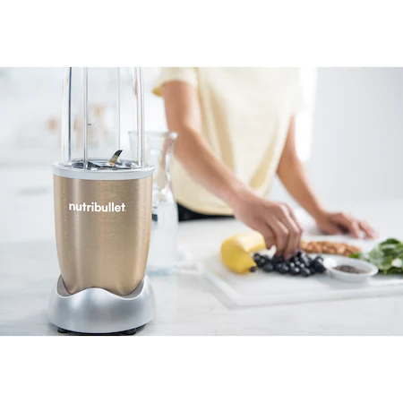 Blender Nutribullet® Pro Series, 900 W, 1 viteza, cupa inalta 0.9l, cupa inalta 0.7l, 5 accesorii, Bronz [7]