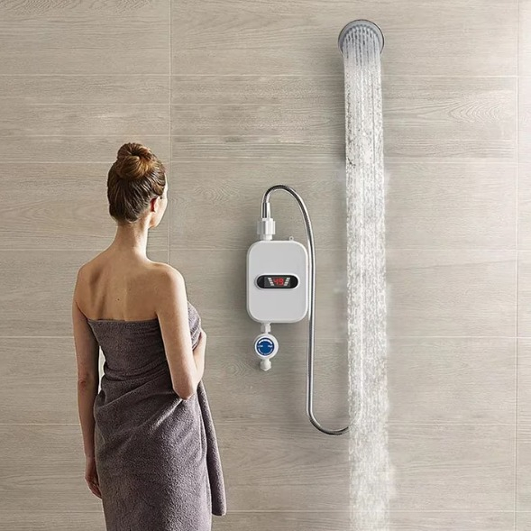 Boiler electric instant pentru apa calda, cu afisaj digital, 3500W [11]