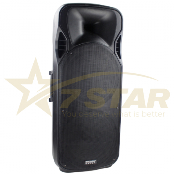 Boxa Activa Portabila Troler XXL 900W, 1M INALTIME, 2 Difuzoare 20 INCH, Ecran LCD, Bass Foarte Puternic, Conexiune Bluetooth, USB, RadioFM, CADOU 2 Microfoane Wireless si Telecomanda [4]