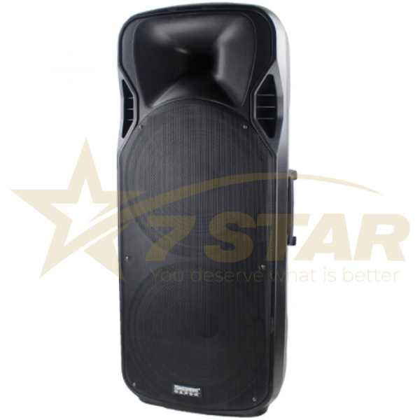 Boxa Activa Portabila Troler XXL 900W, 1M INALTIME, 2 Difuzoare 20 INCH, Ecran LCD, Bass Foarte Puternic, Conexiune Bluetooth, USB, RadioFM, CADOU 2 Microfoane Wireless si Telecomanda [3]
