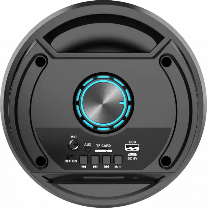 Boxa Profesionala 7STAR XL 300W, 2 Difuzoare 6.5 INCH, Autonomie Mare + Super Bass + Joc Lumini, Karaoke, Conex. Bluetooth, USB, RadioFM, Cadou Casca Bluetooth + Stick USB + Microfon [4]
