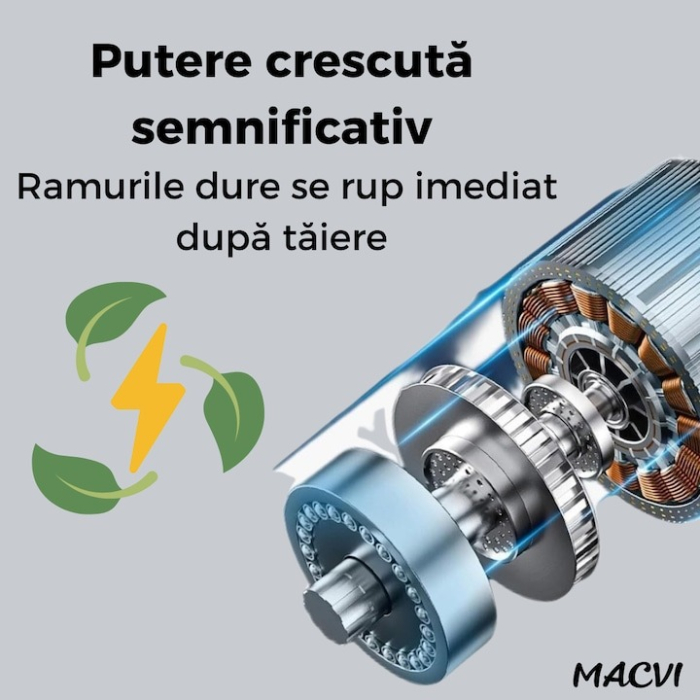 Brat telescopic 2 metri pentru foarfeca sau drujba electrica extensibil si compatibil cu accesorii de taiere [4]