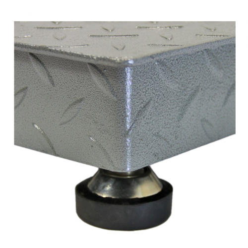 Cantar electronic platforma 3000 kg ( 3 tone ), tabla groasa striata 5mm, 150 x 150cm ( 1.5m x 1.5m ), 4 celule de cantarire, autonomie acumulator 10 ore [5]
