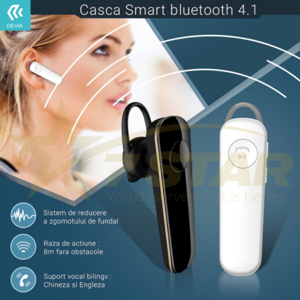 Casca Bluetooth Sport Universala pentru apeluri telefonice, compatibila cu orice dispozitiv mobil, usor de utilizat, foarte comfortabilă [3]