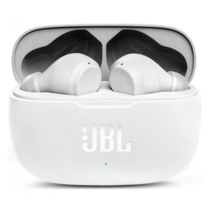 Casti audio in-ear JBL Wave 200TWS, True Wireless, Bluetooth, Deep Bass, IPX2, Touch Control, Alb [4]