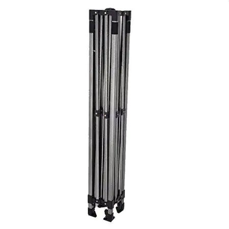 Cort Pavilion 3x3m Albastru Pliabil Cadru Metal pentru Curte, Gradina, Evenimente [3]