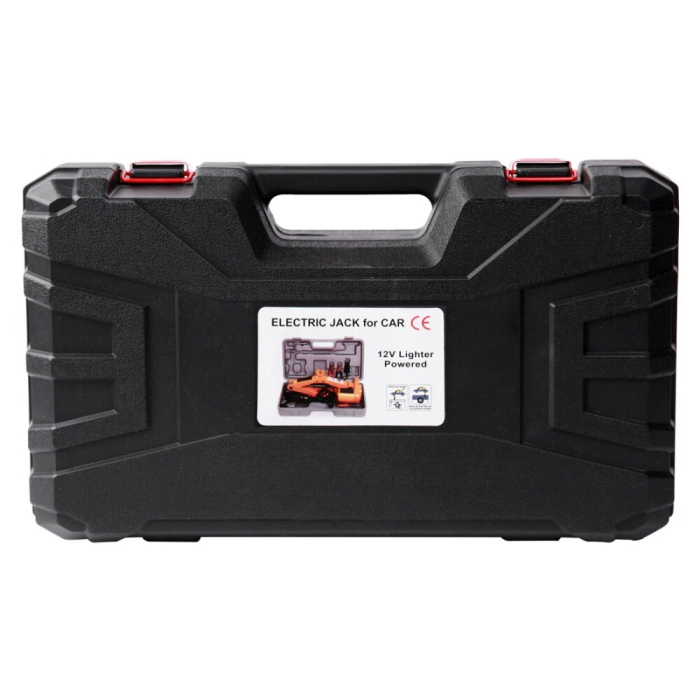 Cric auto electric tip foarfeca 12V cu trusa completa – 3 tone, portabil, cu telecomanda, cleme pentru baterie, cablu lung, manusi si cutie de transport, ideal pentru schimbarea rotilor si reparatii a [13]