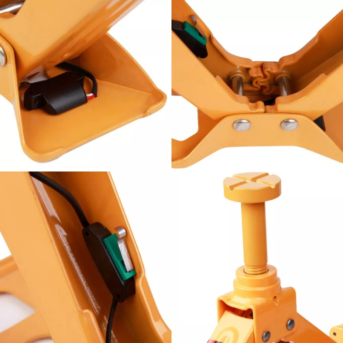 Cric auto electric tip foarfeca 12V cu trusa completa – 3 tone, portabil, cu telecomanda, cleme pentru baterie, cablu lung, manusi si cutie de transport, ideal pentru schimbarea rotilor si reparatii a [7]