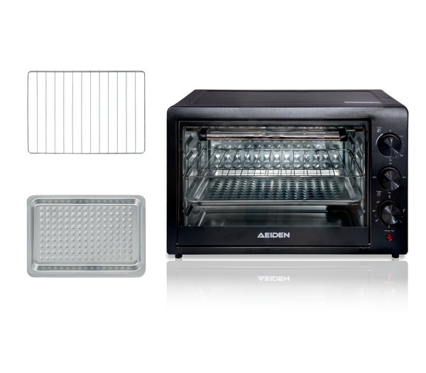 Cuptor electric de bucatarie 2600W 48L, tava de copt, gratar si functie de rotisor [2]