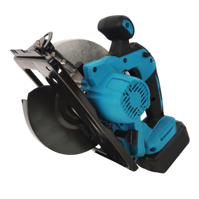 Fierastrau circular cu acumulator, 48 V, 8 Ah, 11.000 Rpm, Diametru disc 185 mm, inclus in pachet, Albastru [3]
