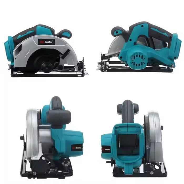 Fierastrau circular cu acumulator, 48 V, 8 Ah, 11.000 Rpm, Diametru disc 185 mm, inclus in pachet, Albastru [5]