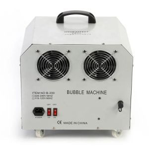 Masina de facut baloane profesionala din inox, 300W cu telecomanda wireless, 6000-8000 baloane/min, 2 palete, roti transport, Argintiu [5]
