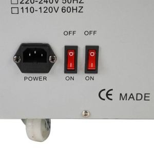 Masina de facut baloane profesionala din inox, 300W cu telecomanda wireless, 6000-8000 baloane/min, 2 palete, roti transport, Argintiu [4]