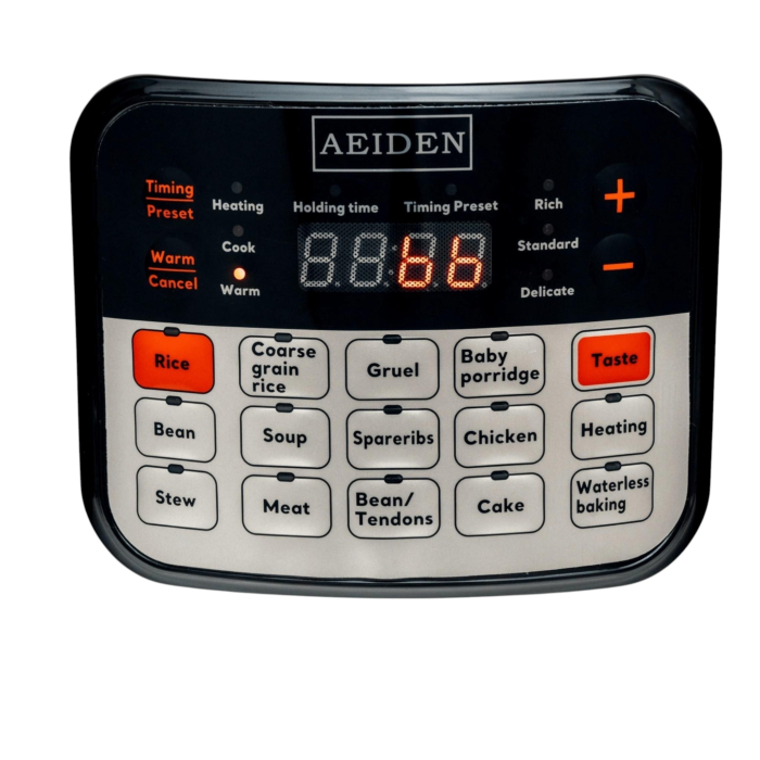 Oala Electrica Sub Presiune 2500W, Capacitate 8L,  9 Programe, Otel Inoxidabil, Vas Antiaderent [2]
