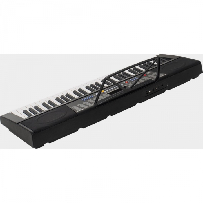 Orga electronica 61 clape, 255 ritmuri, 255 timbre, 50 melodii demonstrative, 5 octave, clape luminate led, functii invatare 3 lectii, functii inregistrare si redare, usb, mp3, afisaj lcd, suport part [6]