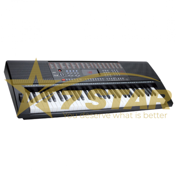 Orga Electronica 7S-863 61 de clape pline, polifonie 16 clape, 5 Octave, MP3, Intrare USB, RCA, 128 de Timbre, 128 de Ritmuri, 20 melodii demo, boxe incorporate, ecran LCD [2]