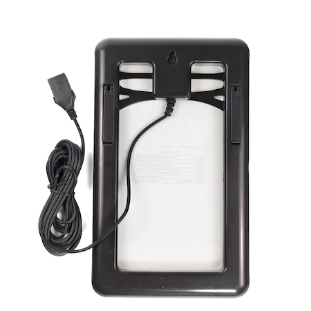 Panou Solar Portabil, Putere 3W, Tensiune 6V, IP67, Cablu cu Mufe 5 in 1, Negru [2]