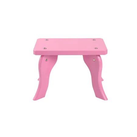 Pian din lemn pentru copii, 30 clape, scaun inclus, roz [2]