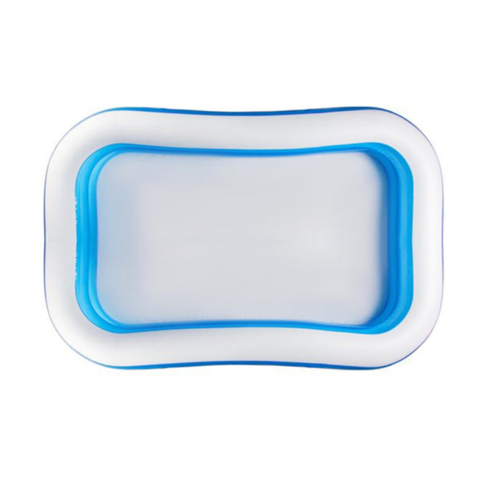 Piscina gonflabila familiala din PVC rezistent, 200x140x40 cm, 2 inele, pentru curte si gradina [4]