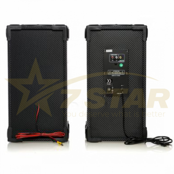 Promotie Limitata Set Boxe Active Profesionale Party 7STAR 601 400W, 10 INCH, Super Bass, Joc Lumini, Conexiune Bluetooth, USB, RadioFM, Cadou Set De Tuns 3 in 1, Microfon si Telecomanda, Garantie 2 A [2]