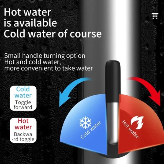 Robinet electric instant din inox, cu display si rotire 360 grade, 3000W [6]