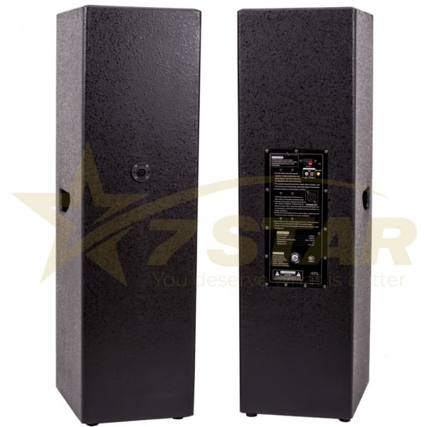 Set Boxe Active Profesionale 7S-2020 960W 4 Subwoofere 12 INCH, Sunet + Bass Foarte Puternic, Statie INCORPORATA, Ecran LCD, Bluetooth, USB, RadioFM, CADOU Microfon Wireless Profesional si Telecomanda [5]