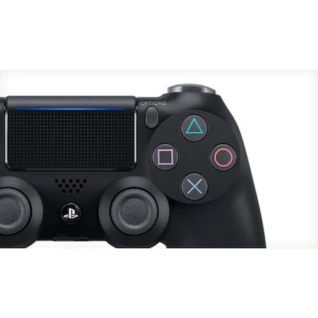 Set gamepad - 2X Controller Sony Dualshock 4 V2 New Model pentru Playstation 4, Black [3]