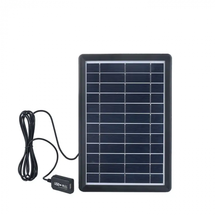 Ventilator solar de birou multifunctional cu incarcare solara si panou solar, 8 inch, 2 viteze, 2 becuri, 1 lampa, boxa incorporata, incarcare telefonica, radio fm, bluetooth, usb, autonomie mare, Alb [3]