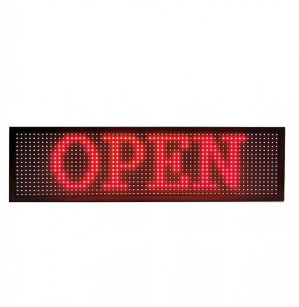 RECLAMA LED 130 CM / 20 CM ROSU [1]