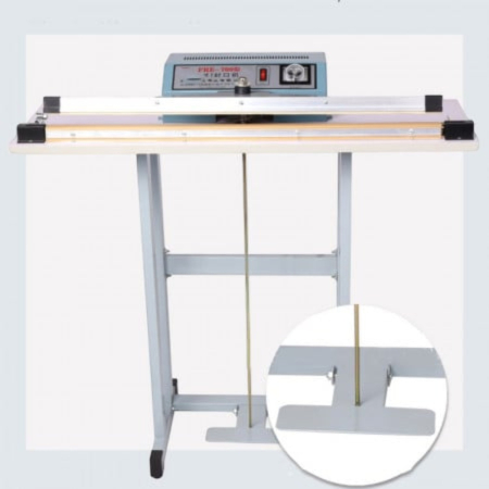 Aparat de lipit si sigilat pungi, saci, actionare prin pedala, 600mm [6]