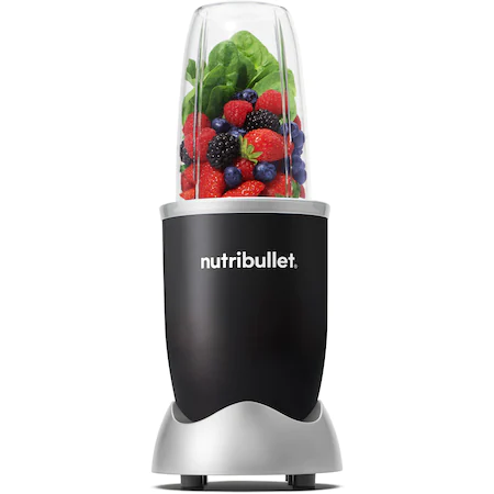 Blender Nutribullet® Original, 600W, 1 viteza, cupa 0.5l, cupa inalta 0.7l, Negru [3]
