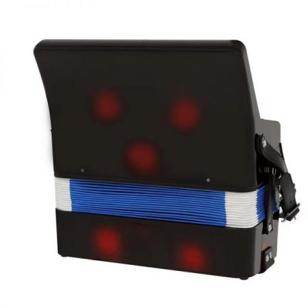 Acordeon pentru copii, 17 clape, 8 basi, curea de umar [2]