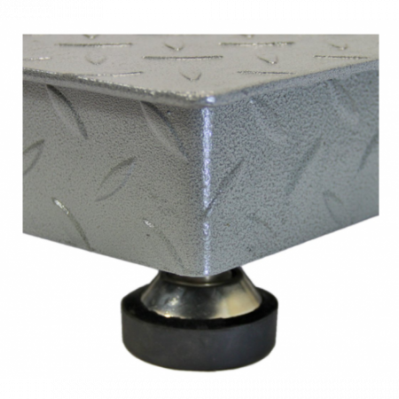Cantar electronic platforma 3000 kg ( 3 tone ), tabla groasa striata 5mm, 150 x 150cm ( 1.5m x 1.5m ), 4 celule de cantarire, autonomie acumulator 10 ore [4]