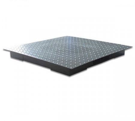 Cantar electronic platforma 3000 kg ( 3 tone ), tabla groasa striata 5mm, 150 x 150cm ( 1.5m x 1.5m ), 4 celule de cantarire, autonomie acumulator 10 ore [2]