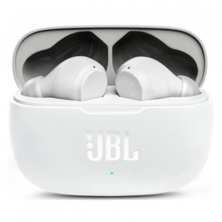 Casti audio in-ear JBL Wave 200TWS, True Wireless, Bluetooth, Deep Bass, IPX2, Touch Control, Alb [3]