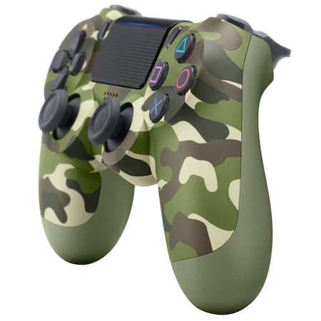 Controller Sony Dualshock 4 v2 pentru PlayStation 4, Green Camouflage [2]