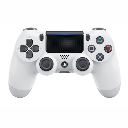 Casti, Joystick-uri/Cabluri - Controller Sony Dualshock 4 v2 pentru PlayStation 4, White