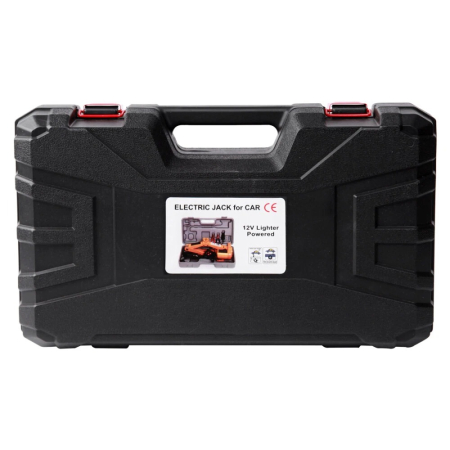 Cric auto electric tip foarfeca 12V cu trusa completa – 3 tone, portabil, cu telecomanda, cleme pentru baterie, cablu lung, manusi si cutie de transport, ideal pentru schimbarea rotilor si reparatii a [12]