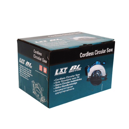 Fierastrau circular cu acumulator, 48 V, 8 Ah, 11.000 Rpm, Diametru disc 185 mm, inclus in pachet, Albastru [5]