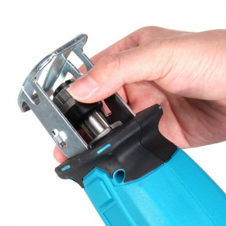 Fierastrau electric tip sabie 7STAR ®, cu 2 acumulatori 48V 5000 mAh, 4 panze, valiza de transport, Albastru [3]