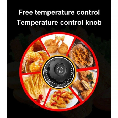 Friteuza electrica capacitate 6 litri din inox putere 2500W pentru uz profesional sau personal [4]