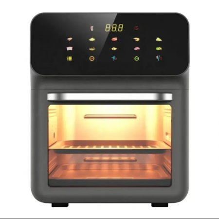 Electrocasnice pentru bucatarie - Friteuza fara ulei Air Fryer 7STAR ®, capacitate 12L, design premium cu geam transparent, 2400W, oprire automata, temperatura reglabiba, control digital