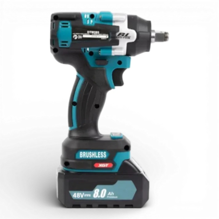 Masina de impact si insurubat 7STAR, cu 2 acumulatori, 48V, 8Ah, patrat si bit, BRUSHLESS, Albastru [2]