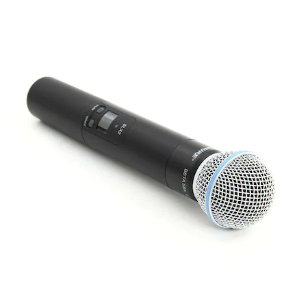 Microfon Wireless Profesional Shure SLX 2/Beta 58 A Cu Statie SLX 4 [3]