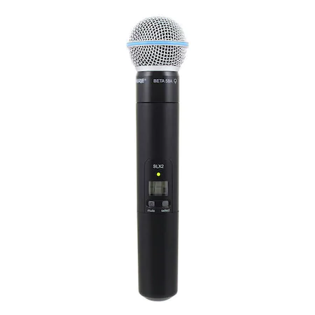 Microfon Wireless Profesional Shure SLX 2/Beta 58 A Cu Statie SLX 4 [1]